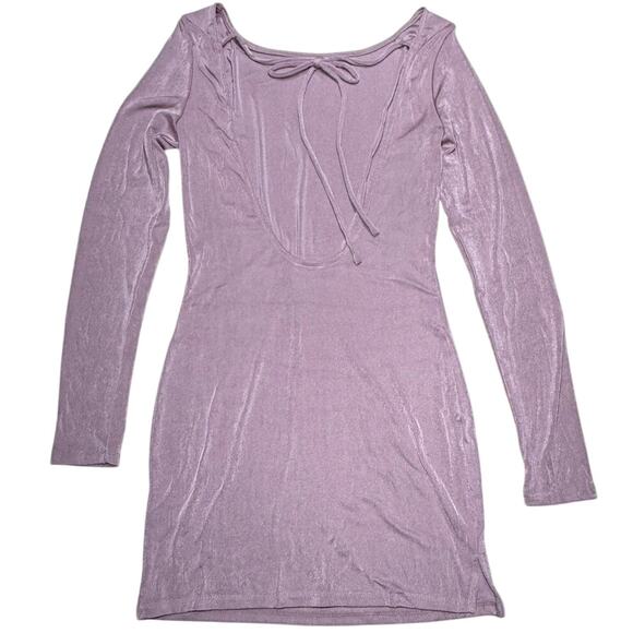 Free People Intimately Call Me Later Long Sleeve Mini Dress - Picture 3 of 9